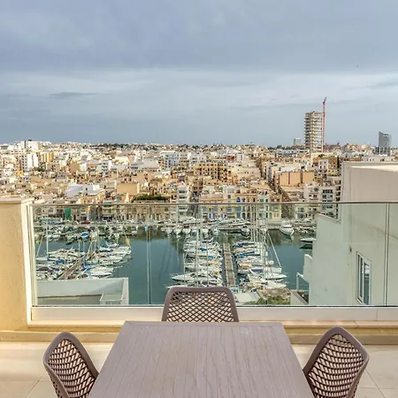 Stunning 2br Penthouse With Harbour View & Bbq By 360 Estates * Pietà
