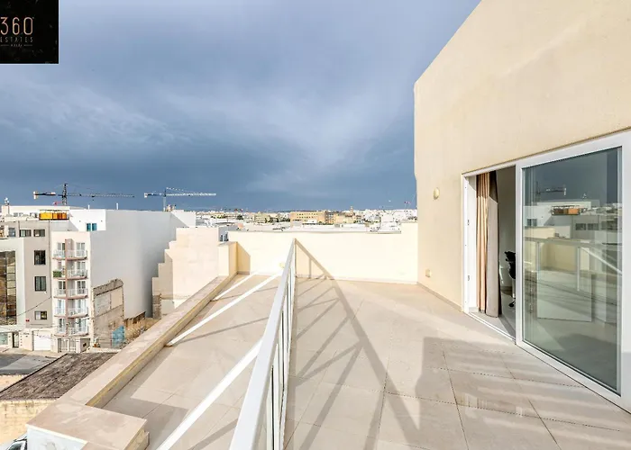 Stunning 2br Penthouse With Harbour View & Bbq By 360 Estates * Pietà